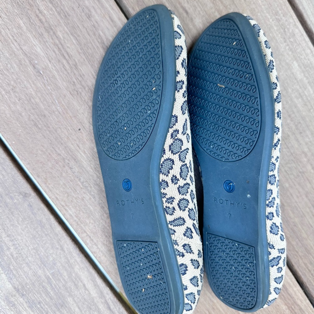 Leopard Print Rothys (Size 7) - Picture 2 of 2